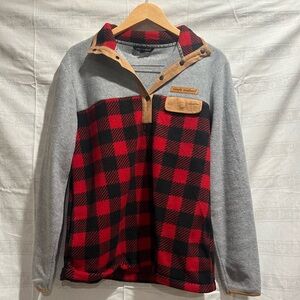 Plaid crewneck from simply southern